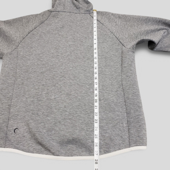 Zyia Active Gray Sport Pocket Hoodie Jacket XXXL Full Zip Outdoors Lightweight - Picture 13 of 13